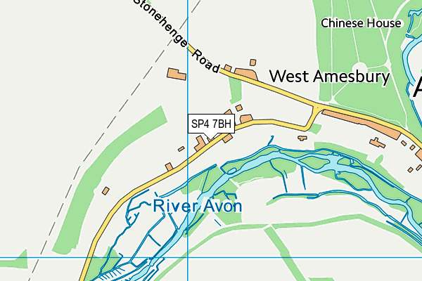 SP4 7BH map - OS VectorMap District (Ordnance Survey)