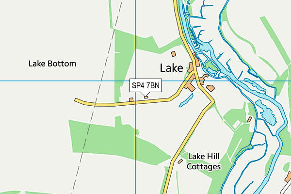 SP4 7BN map - OS VectorMap District (Ordnance Survey)