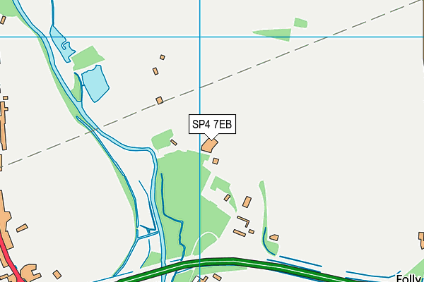 SP4 7EB map - OS VectorMap District (Ordnance Survey)