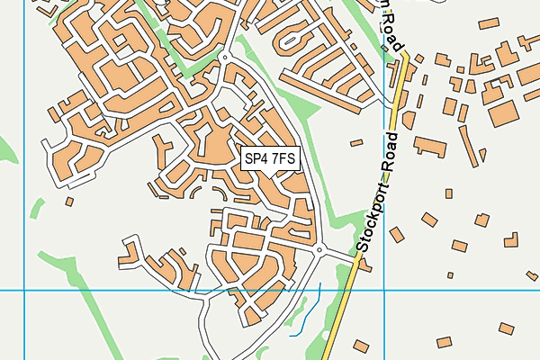 SP4 7FS map - OS VectorMap District (Ordnance Survey)