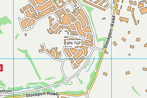 SP4 7GP map - OS VectorMap District (Ordnance Survey)