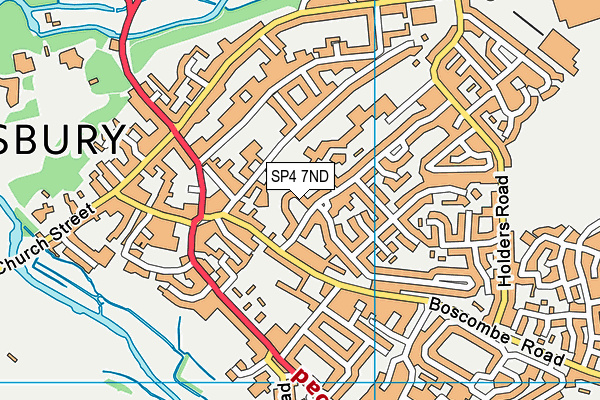 SP4 7ND map - OS VectorMap District (Ordnance Survey)