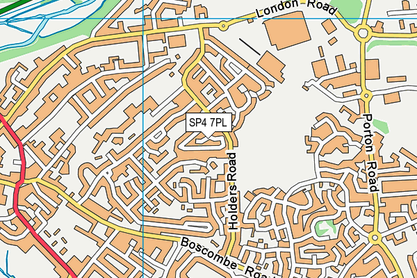 SP4 7PL map - OS VectorMap District (Ordnance Survey)