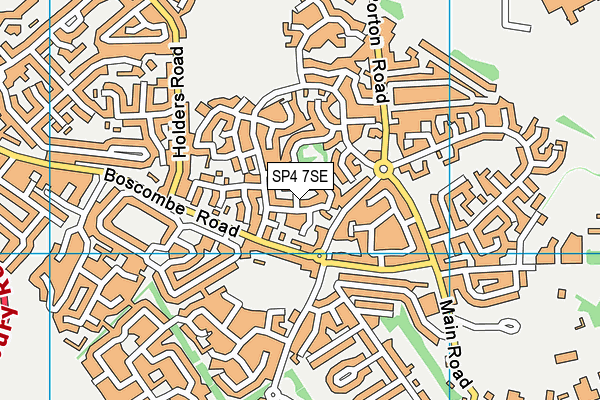 SP4 7SE map - OS VectorMap District (Ordnance Survey)