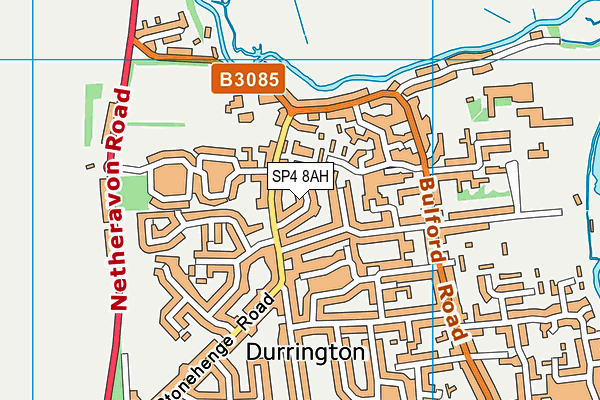 SP4 8AH map - OS VectorMap District (Ordnance Survey)