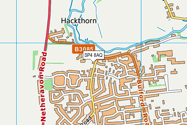 SP4 8AQ map - OS VectorMap District (Ordnance Survey)