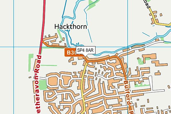 SP4 8AR map - OS VectorMap District (Ordnance Survey)