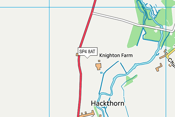 SP4 8AT map - OS VectorMap District (Ordnance Survey)