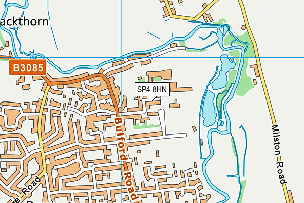 SP4 8HN map - OS VectorMap District (Ordnance Survey)