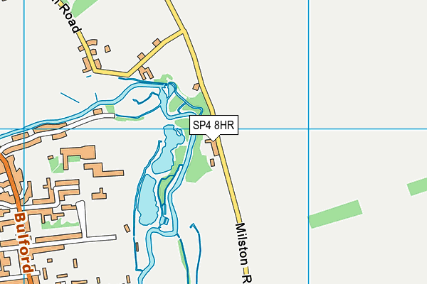 SP4 8HR map - OS VectorMap District (Ordnance Survey)