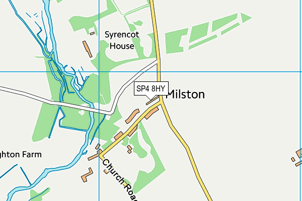 SP4 8HY map - OS VectorMap District (Ordnance Survey)