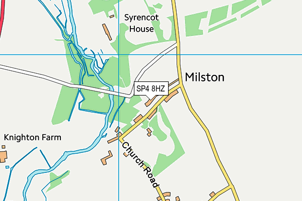 SP4 8HZ map - OS VectorMap District (Ordnance Survey)