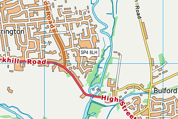 SP4 8LH map - OS VectorMap District (Ordnance Survey)
