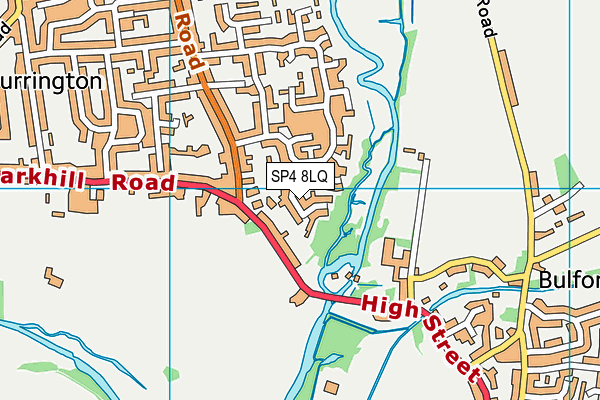 SP4 8LQ map - OS VectorMap District (Ordnance Survey)