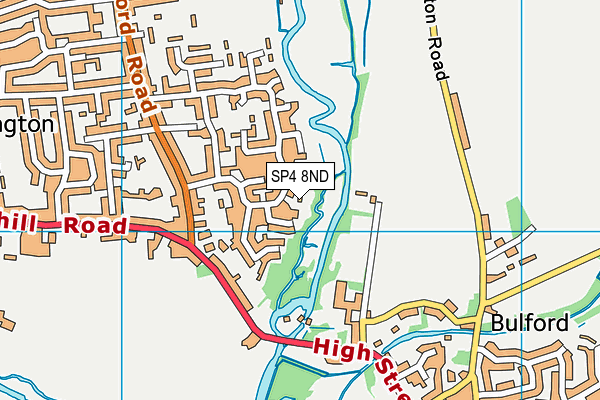 SP4 8ND map - OS VectorMap District (Ordnance Survey)