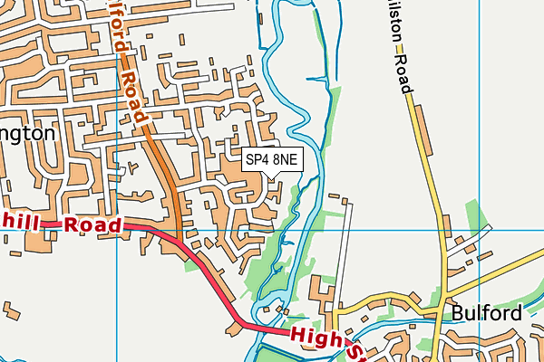 SP4 8NE map - OS VectorMap District (Ordnance Survey)