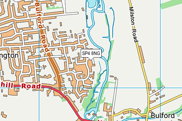 SP4 8NG map - OS VectorMap District (Ordnance Survey)