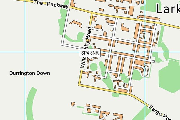 SP4 8NR map - OS VectorMap District (Ordnance Survey)