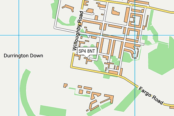 SP4 8NT map - OS VectorMap District (Ordnance Survey)