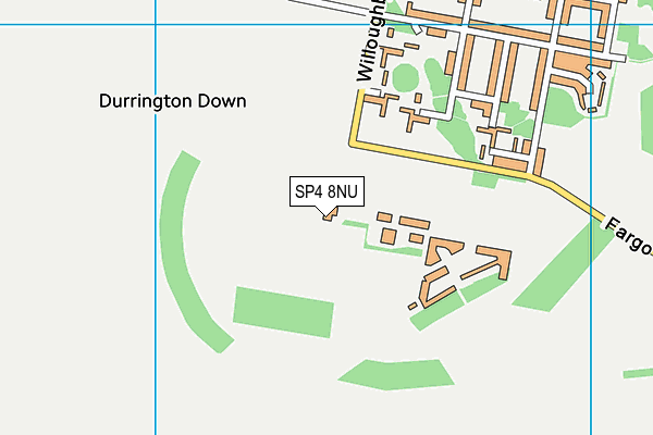 SP4 8NU map - OS VectorMap District (Ordnance Survey)