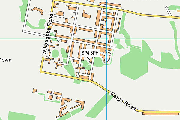 SP4 8PH map - OS VectorMap District (Ordnance Survey)