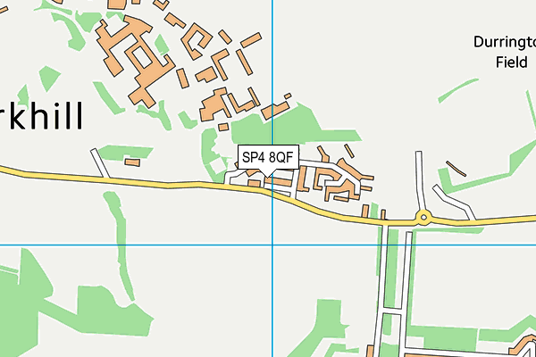 SP4 8QF map - OS VectorMap District (Ordnance Survey)