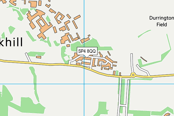 SP4 8QQ map - OS VectorMap District (Ordnance Survey)