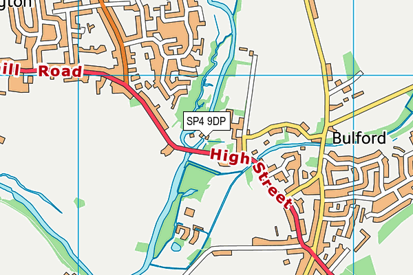 SP4 9DP map - OS VectorMap District (Ordnance Survey)