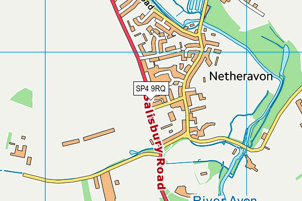 SP4 9RQ map - OS VectorMap District (Ordnance Survey)