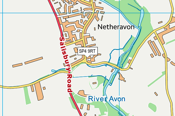 SP4 9RT map - OS VectorMap District (Ordnance Survey)