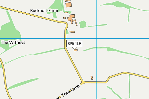 SP5 1LR map - OS VectorMap District (Ordnance Survey)
