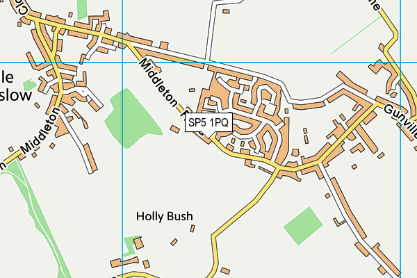 Winterslow Village Hall map (SP5 1PQ) - OS VectorMap District (Ordnance Survey)