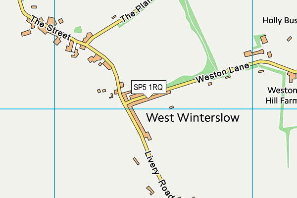 Map of WINTERSLOW WASPS LIMITED at district scale