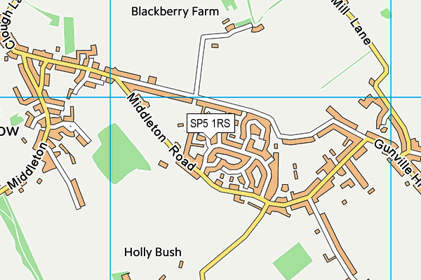 Map of WINTERBURY TRAINING LTD at district scale