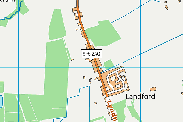 SP5 2AQ map - OS VectorMap District (Ordnance Survey)