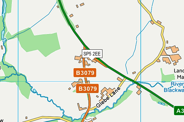 SP5 2EE map - OS VectorMap District (Ordnance Survey)