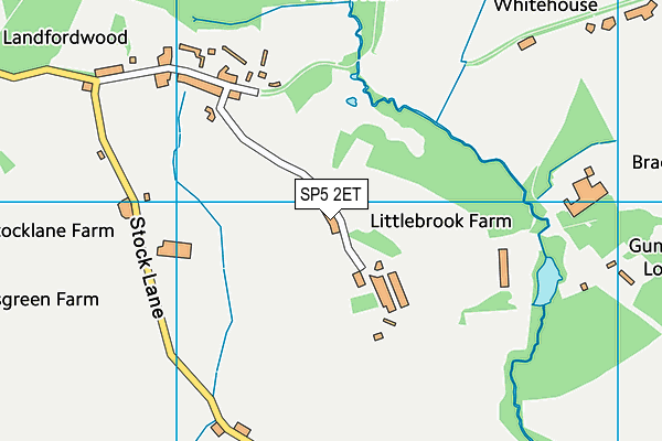 SP5 2ET map - OS VectorMap District (Ordnance Survey)