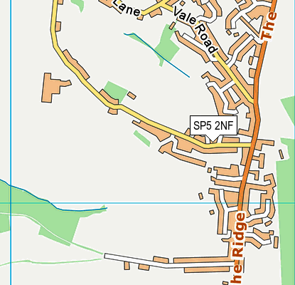 SP5 2NF map - OS VectorMap District (Ordnance Survey)