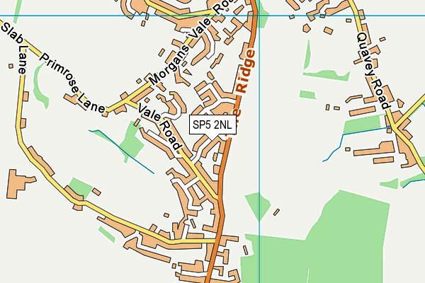 SP5 2NL map - OS VectorMap District (Ordnance Survey)