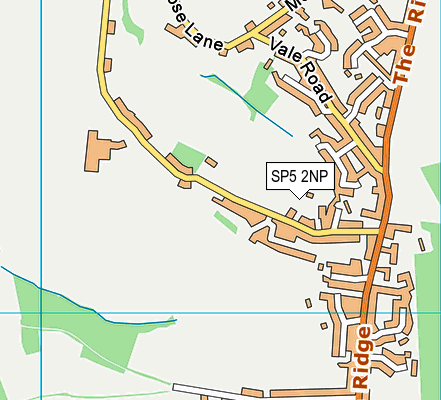 SP5 2NP map - OS VectorMap District (Ordnance Survey)
