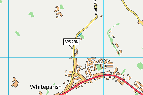 SP5 2RN map - OS VectorMap District (Ordnance Survey)