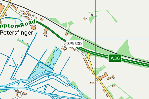 SP5 3DD map - OS VectorMap District (Ordnance Survey)