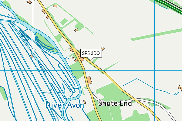 SP5 3DQ map - OS VectorMap District (Ordnance Survey)