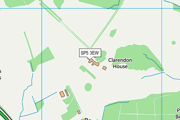 SP5 3EW map - OS VectorMap District (Ordnance Survey)