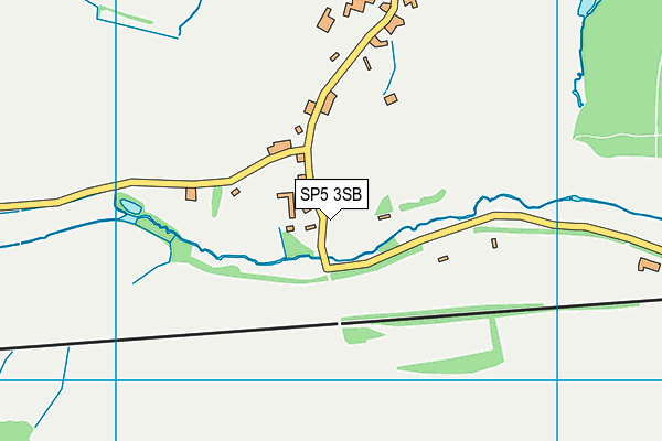 SP5 3SB map - OS VectorMap District (Ordnance Survey)