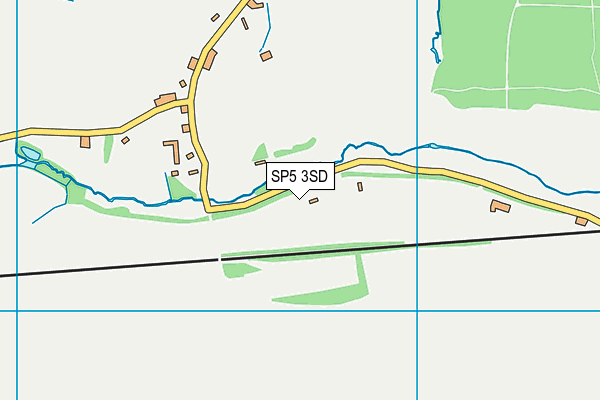 SP5 3SD map - OS VectorMap District (Ordnance Survey)