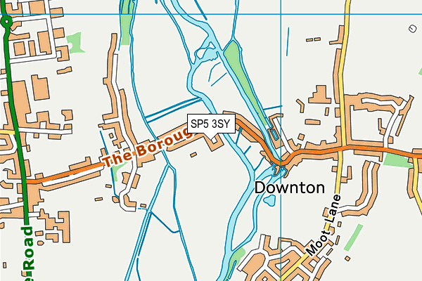 Map of AVON PUBLISHING LTD at district scale