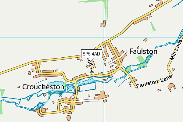 SP5 4AD map - OS VectorMap District (Ordnance Survey)