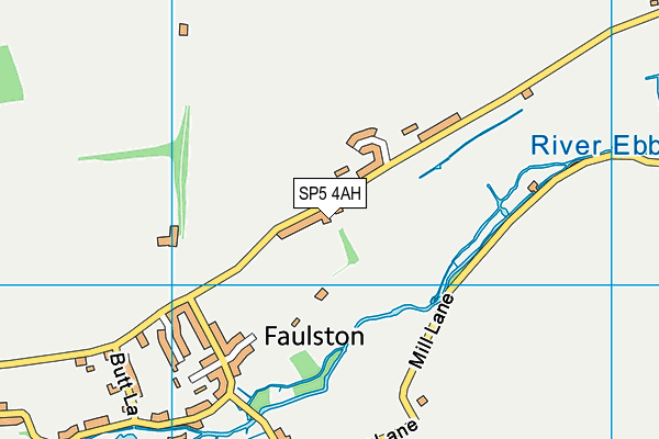 SP5 4AH map - OS VectorMap District (Ordnance Survey)