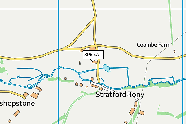SP5 4AT map - OS VectorMap District (Ordnance Survey)
